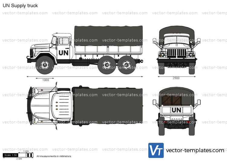 UN Supply truck