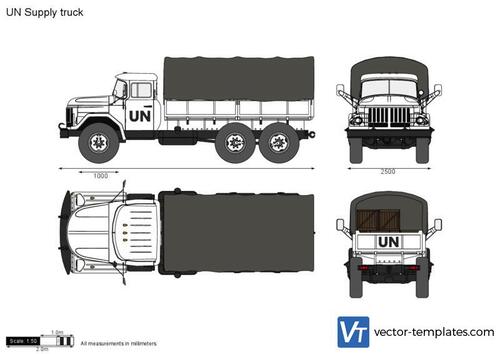 UN Supply truck