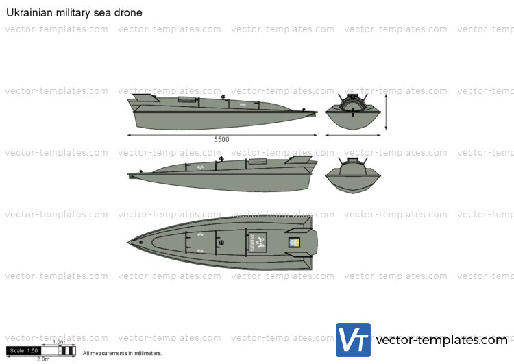 Ukrainian military sea drone