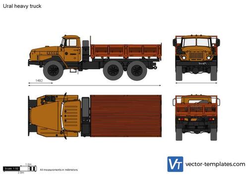 Ural heavy truck