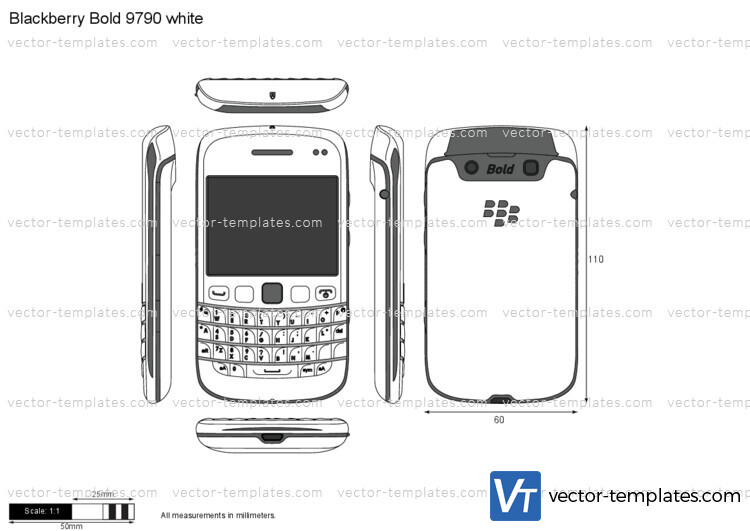 Blackberry Bold 9790 white