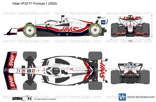 Haas VF22 F1 Formula 1