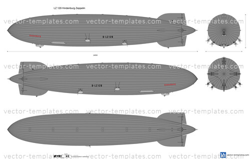 LZ 129 Hindenburg Zeppelin