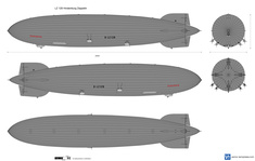 LZ 129 Hindenburg Zeppelin