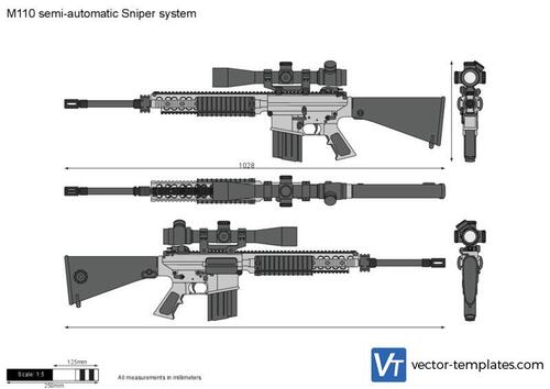 M110 semi-automatic Sniper system