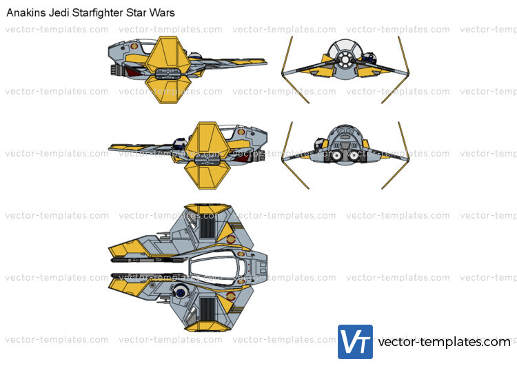 Anakins Jedi Starfighter Star Wars