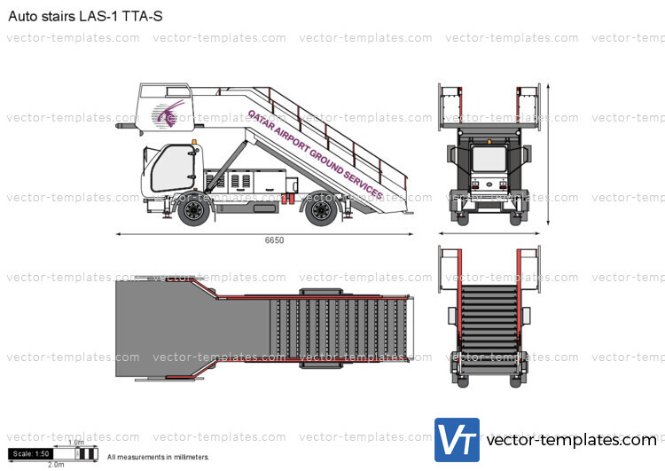 Auto stairs LAS-1 TTA-S