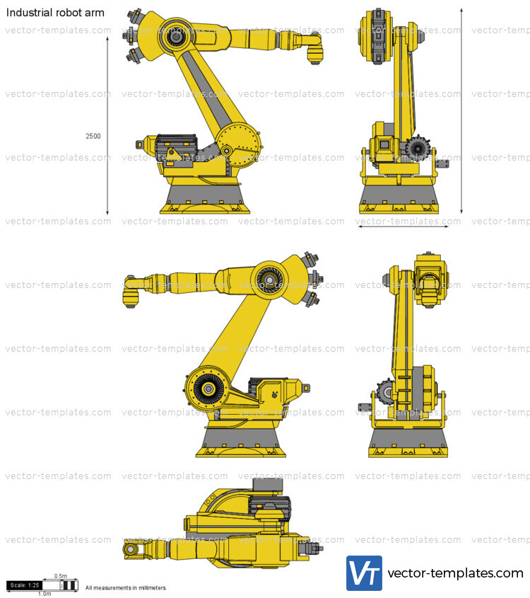 Industrial robot arm