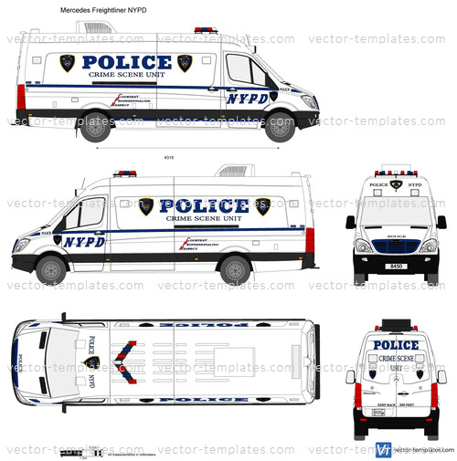 Mercedes Freightliner NYPD