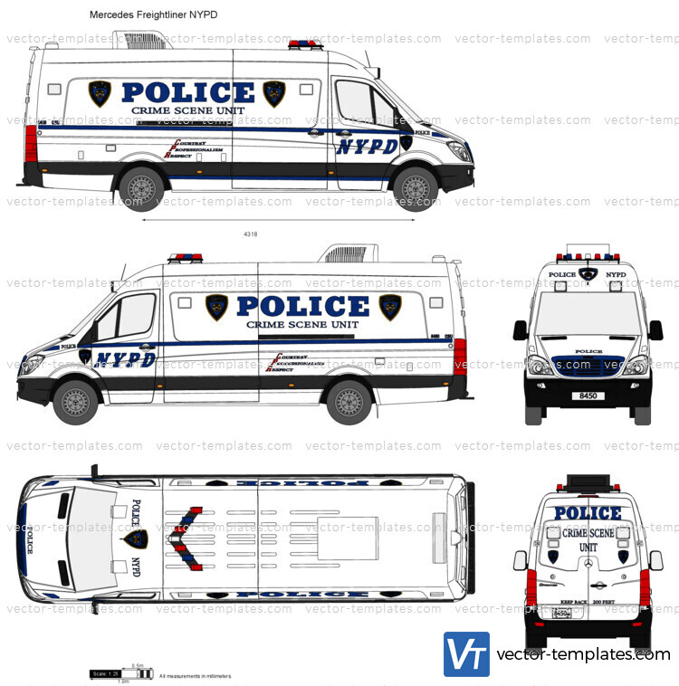 Mercedes Freightliner NYPD