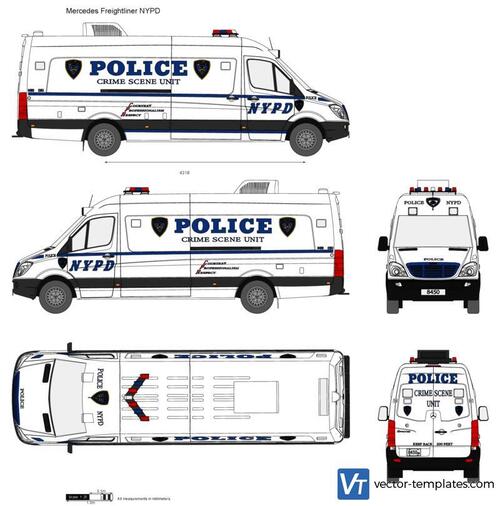 Mercedes Freightliner NYPD