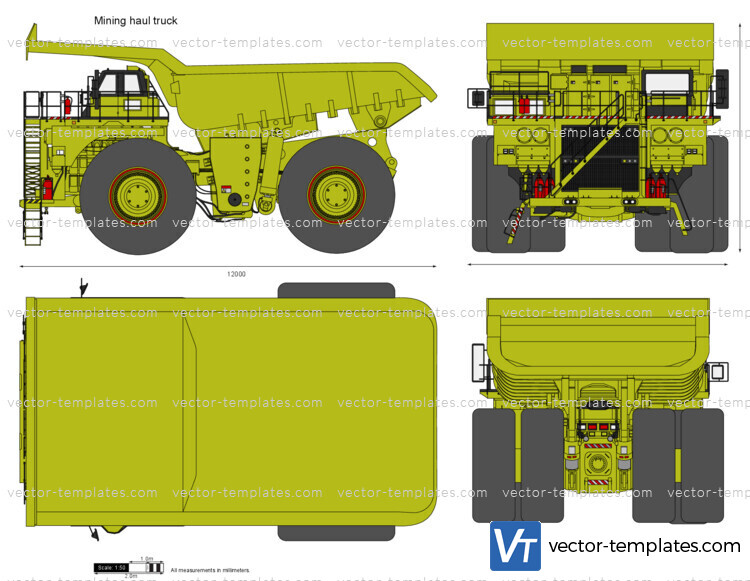 Mining haul truck