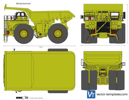 Mining haul truck