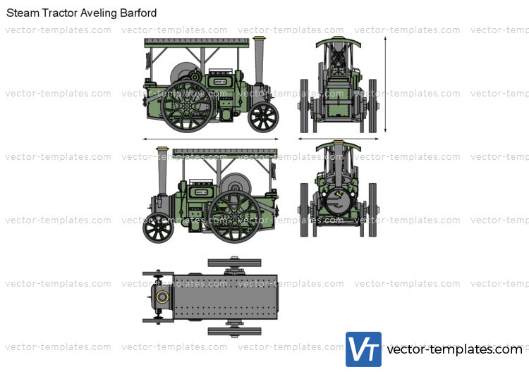 Steam Tractor Aveling Barford