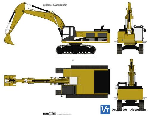 Caterpillar 390D excavator