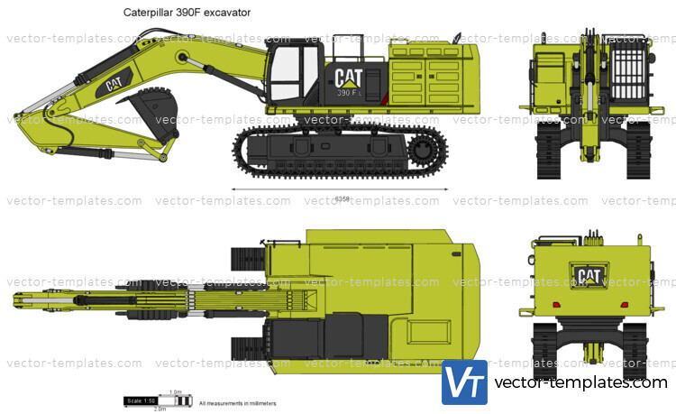 Caterpillar 390F excavator