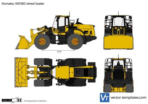 Komatsu WA380 wheel loader