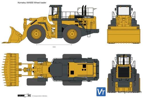 Komatsu WA900 Wheel loader