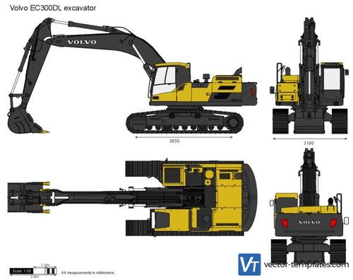 Volvo EC300DL excavator