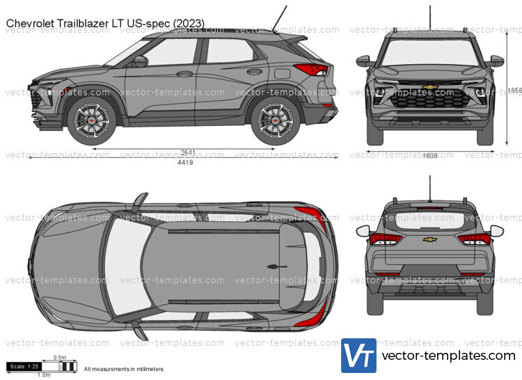 Chevrolet Trailblazer LT US-spec