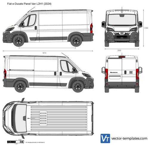 Fiat e-Ducato Panel Van L2H1