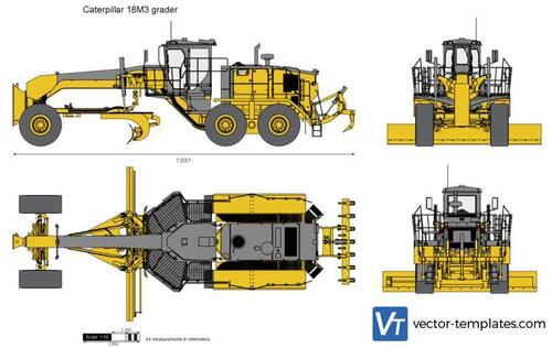 Caterpillar 18M3 grader