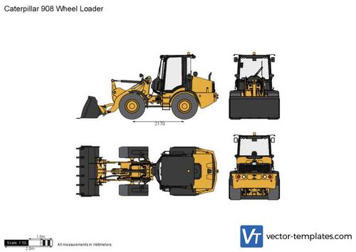 Caterpillar 908 Wheel Loader