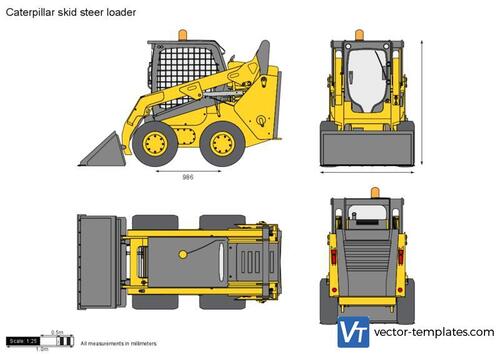 Caterpillar skid steer loader