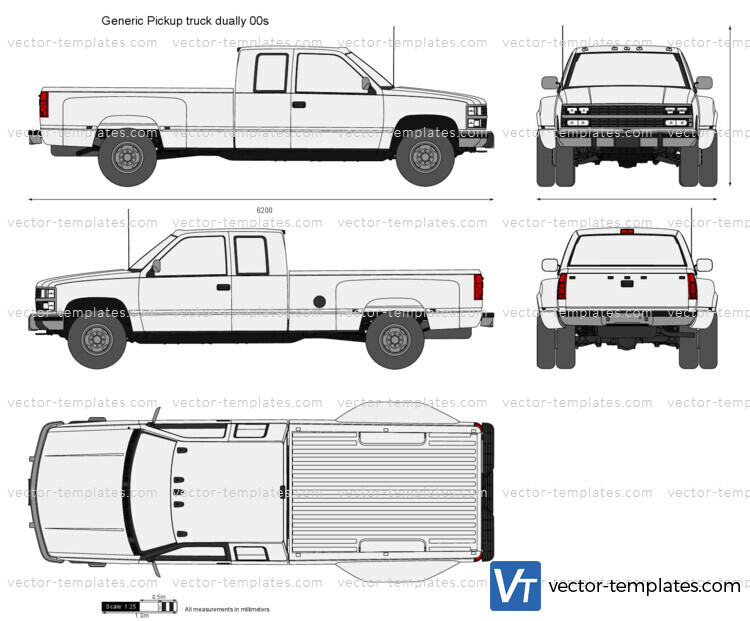 Generic Pickup truck dually 00s