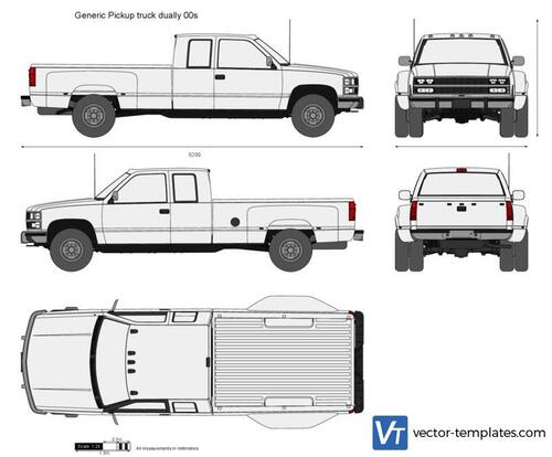 Generic Pickup truck dually 00s