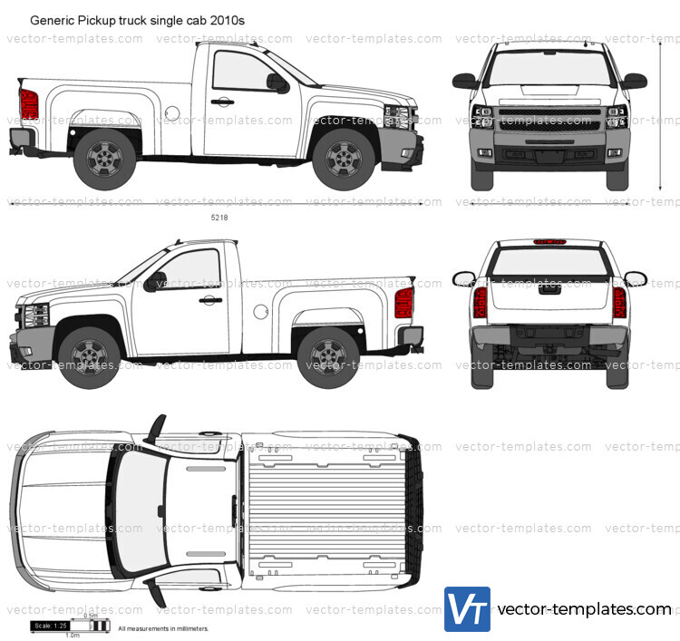 Generic Pickup truck single cab 2010s