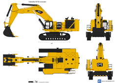 Caterpillar 6015b excavator