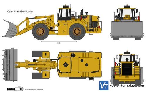 Caterpillar 998H loader