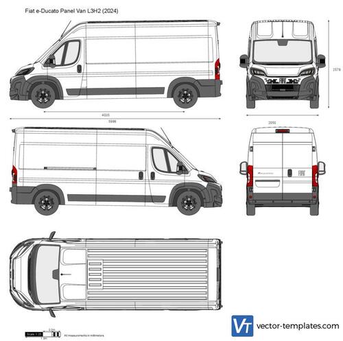 Fiat e-Ducato Panel Van L3H2