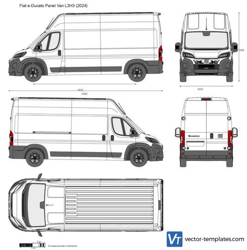 Fiat e-Ducato Panel Van L3H3