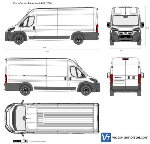 Fiat e-Ducato Panel Van L4H2