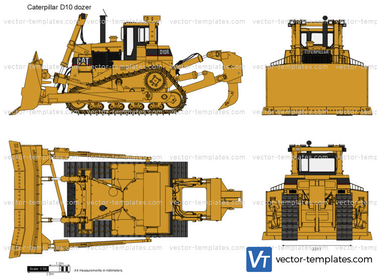 Caterpillar D10 dozer