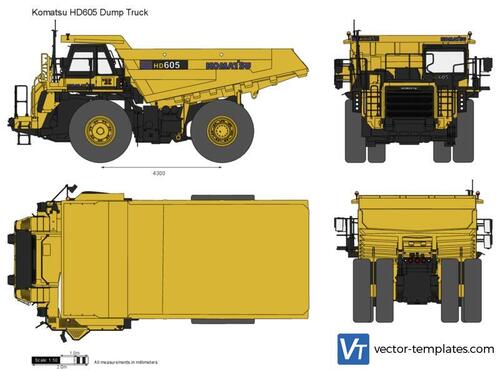 Komatsu HD605 Dump Truck