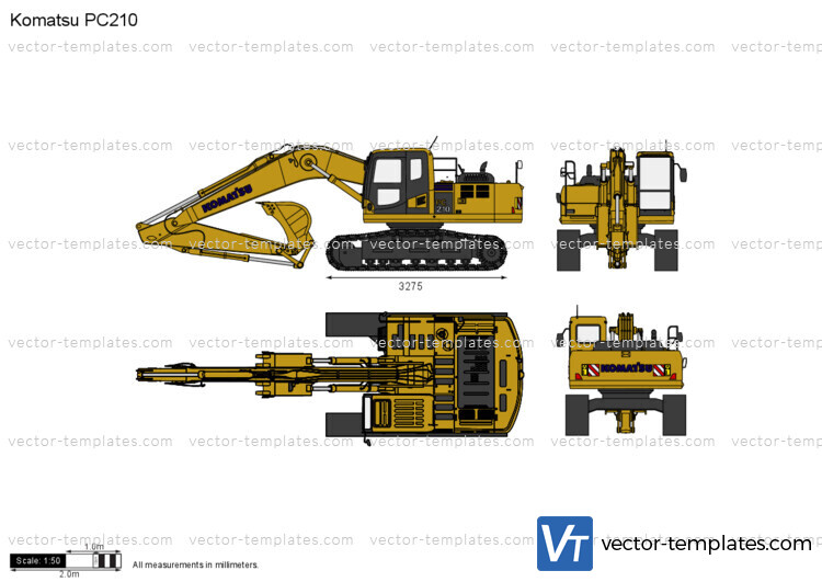 Komatsu PC210