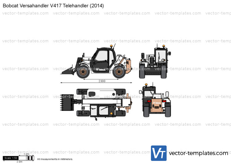 Bobcat Versahandler V417 Telehandler