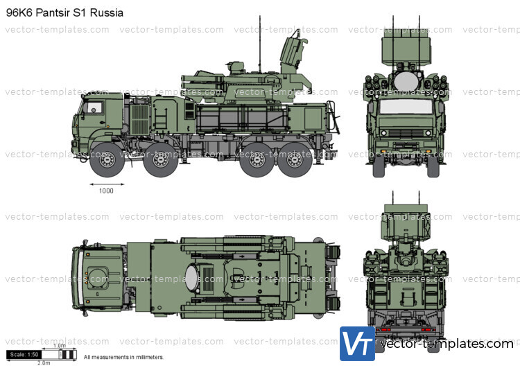 96K6 Pantsir S1 Russia