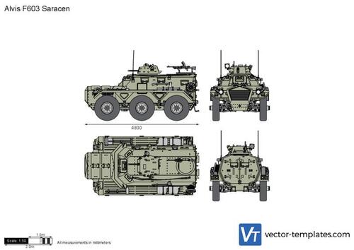 Alvis F603 Saracen