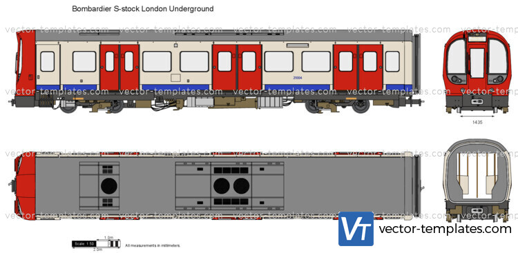 Bombardier S-stock London Underground