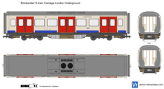 Bombardier S-train Carriage London Underground