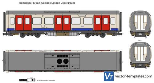 Bombardier S-train Carriage London Underground