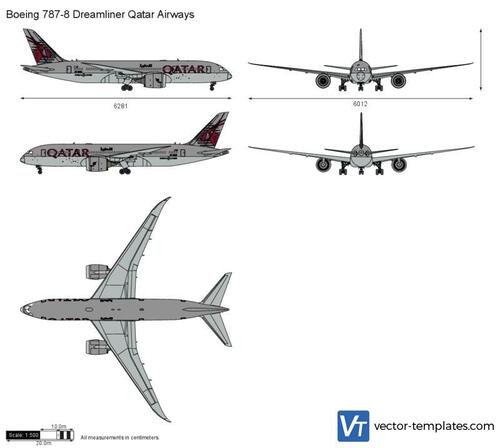 Boeing 787-8 Dreamliner Qatar Airways