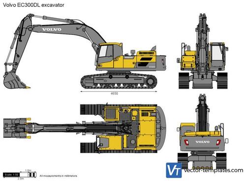 Volvo EC300DL excavator