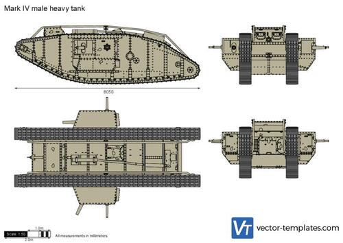 Mark IV male heavy tank