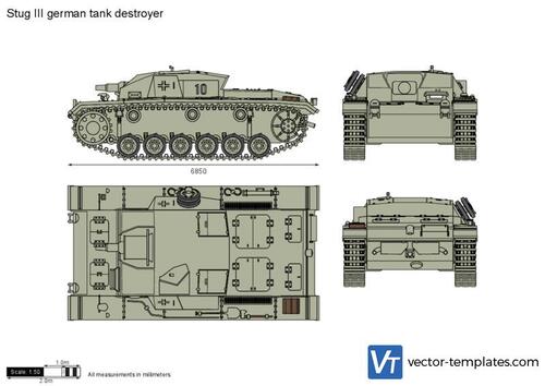 Stug III german tank destroyer