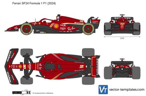 Ferrari SF24 Formula 1 F1